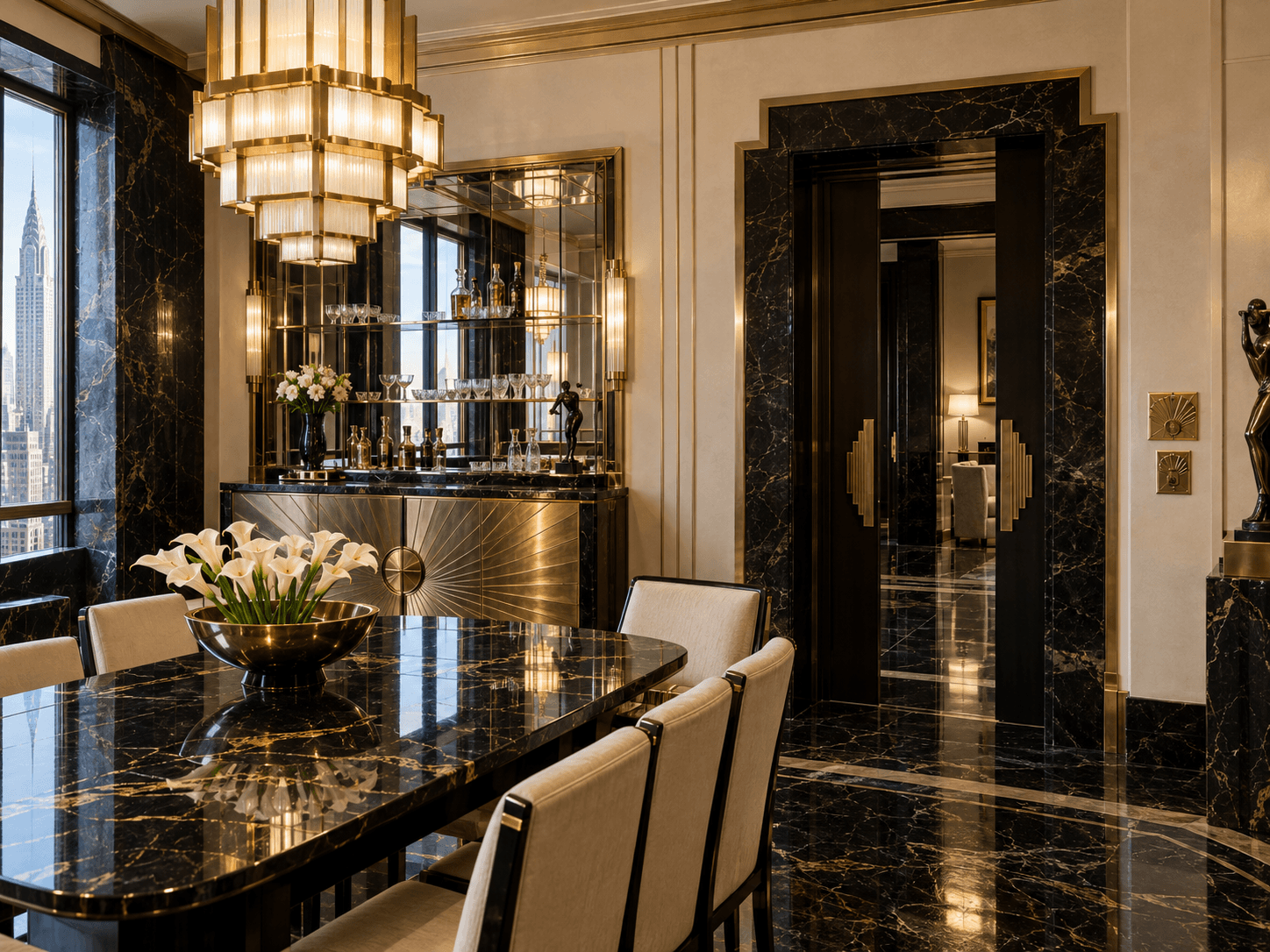 Art Deco era interior
