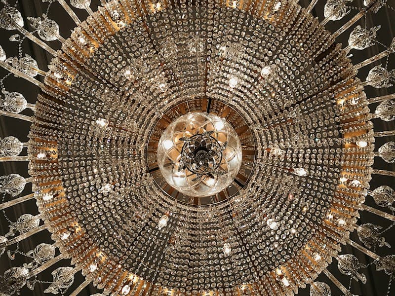 Forge Ring Chandelier — Chandelier in Matte black iron
